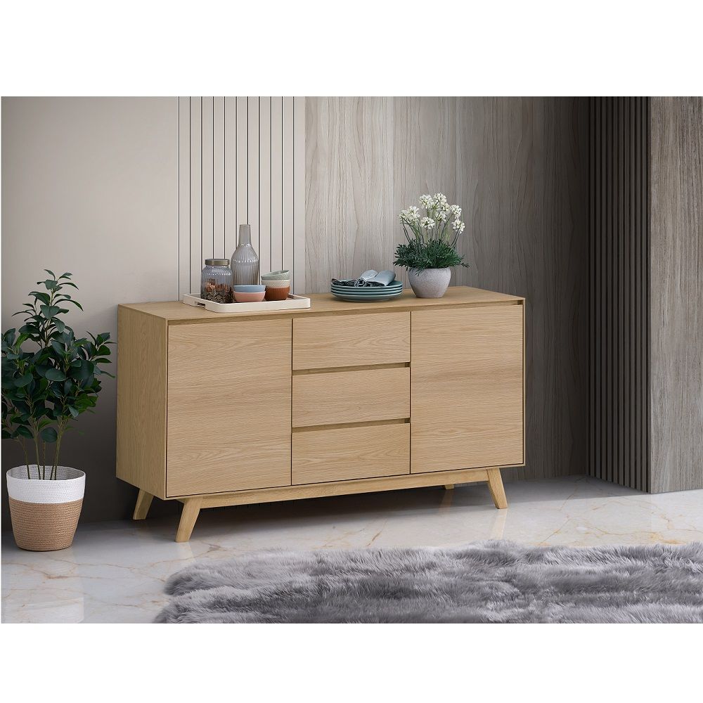 ACME Kasem - Server - Oak | Meri Furniture
