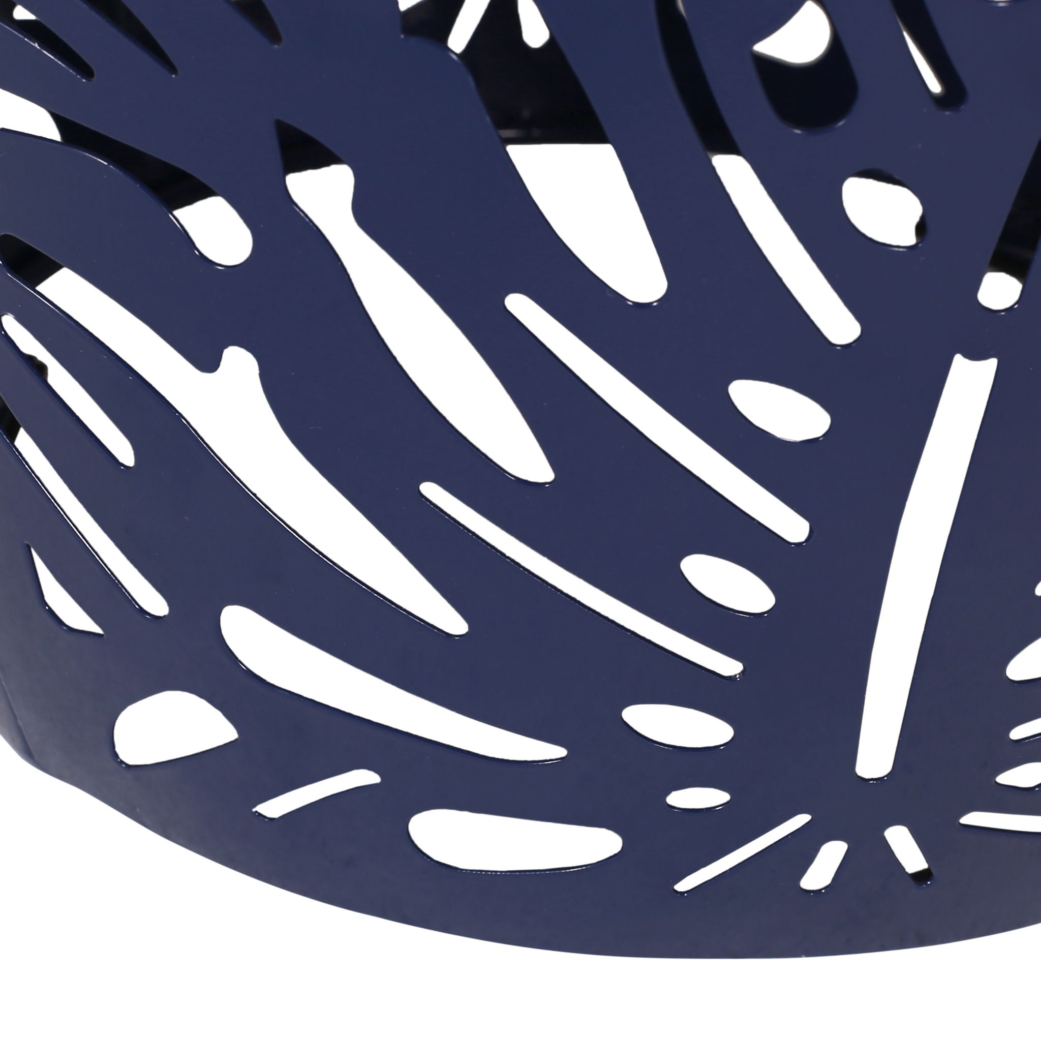 Modern Design Metal End Table, Large