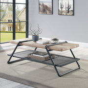 Brantley - Coffee Table - Oak & Sandy Gray