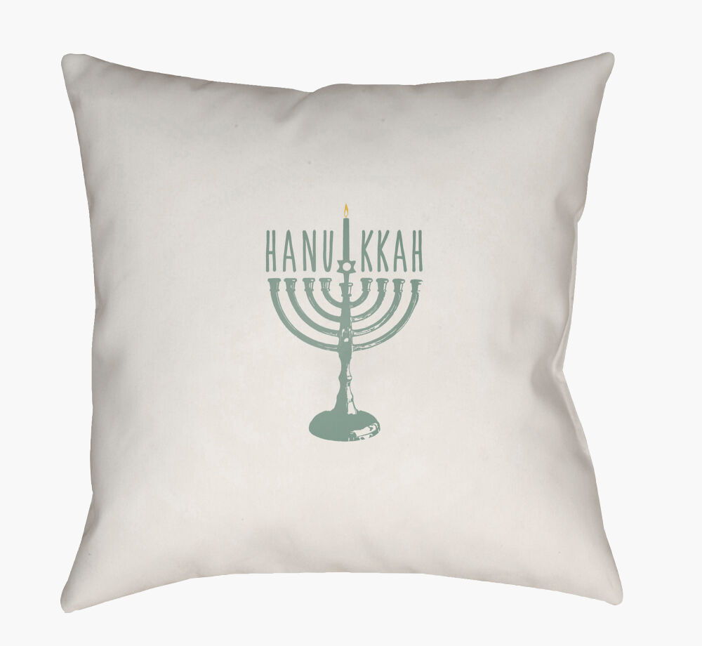 Hanukkah Menorah Pillow