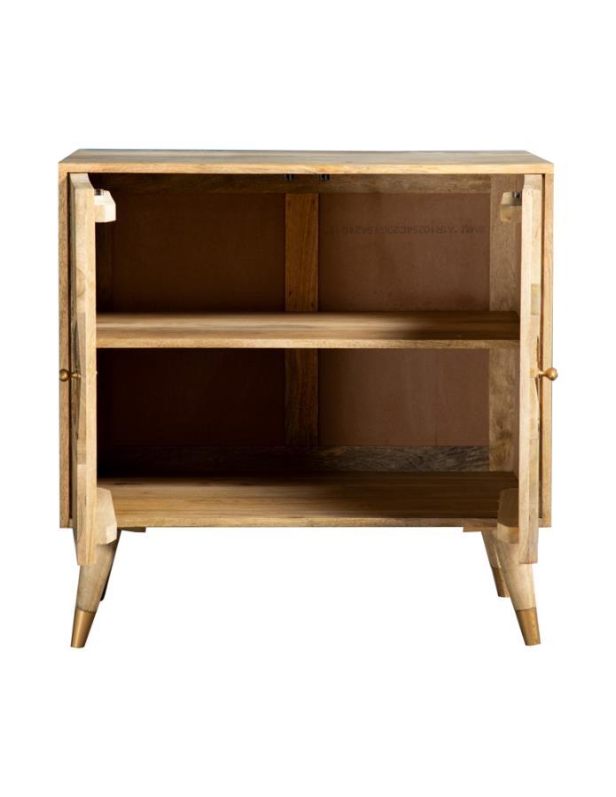 Coaster Fine Furniture Alyssum - Mango Wood Accent Cabinet | Meri Furniture