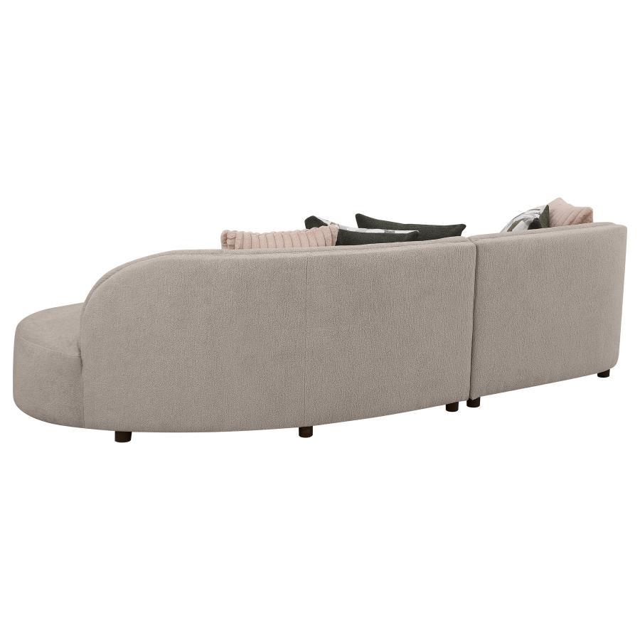 Coaster Fine Furniture Fayette - Upholstered Sectional Sofa | Meri Furniture
