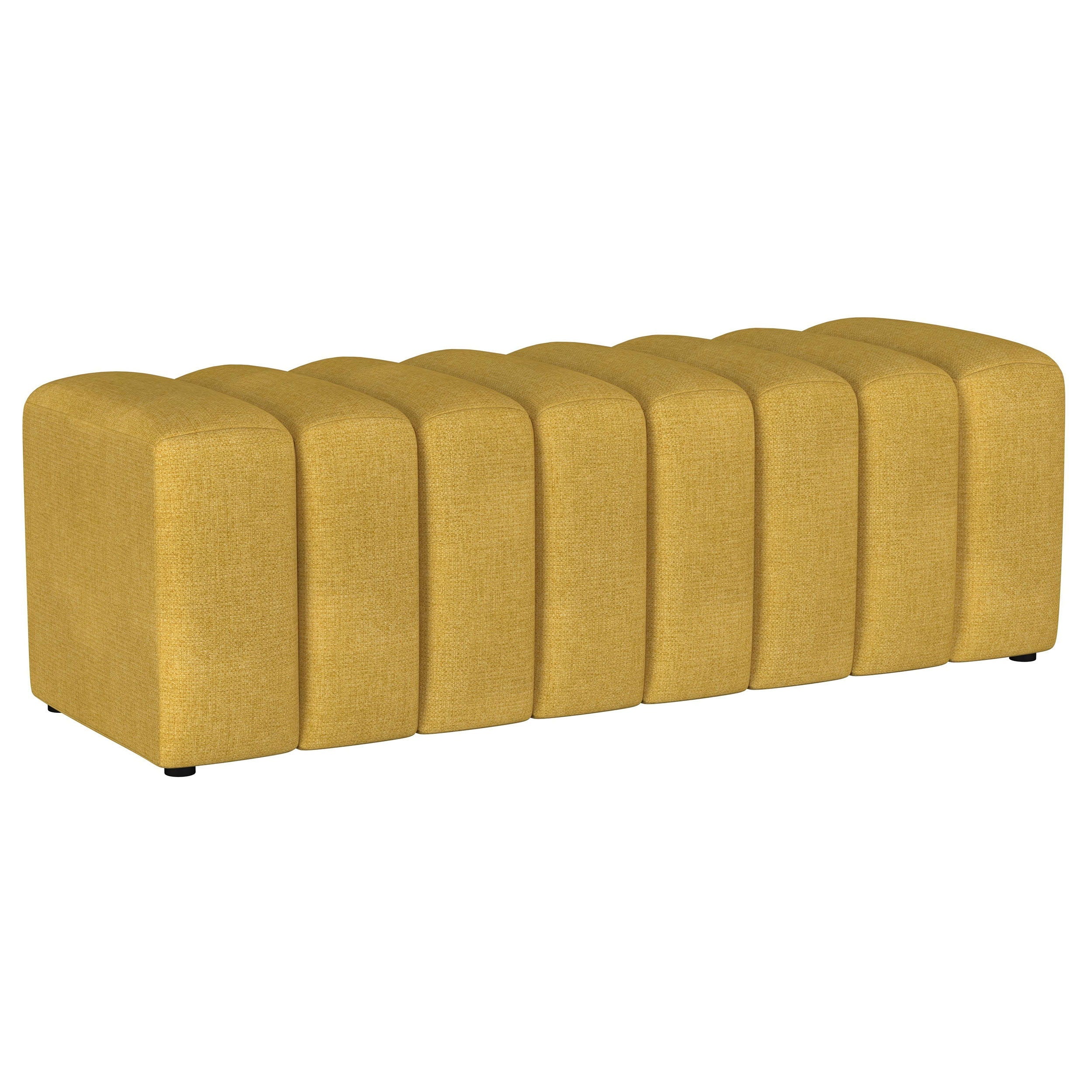 Coaster Fine Furniture Summer - Fabric Upholstered Tufted Accent Bench | Meri Furniture