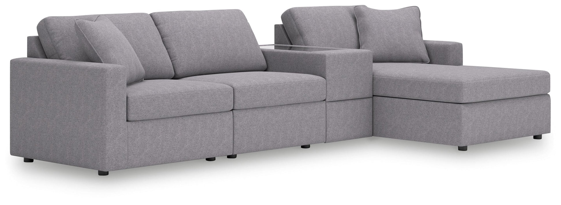 Signature Design by Ashley® Modmax - Granite - Sectional | Meri Furniture