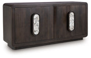 Elliston - Accent Cabinet - Espresso Brown
