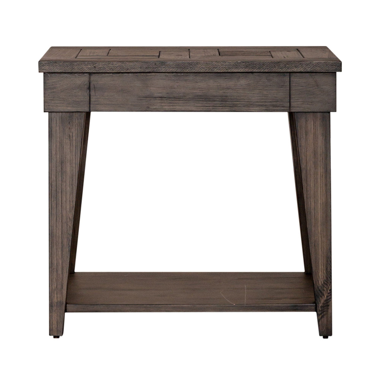 Liberty Furniture Arrowcreek - Chair Side Table - Dark Brown | Meri Furniture