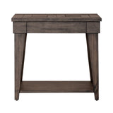 Liberty Furniture Arrowcreek - Chair Side Table - Dark Brown | Meri Furniture