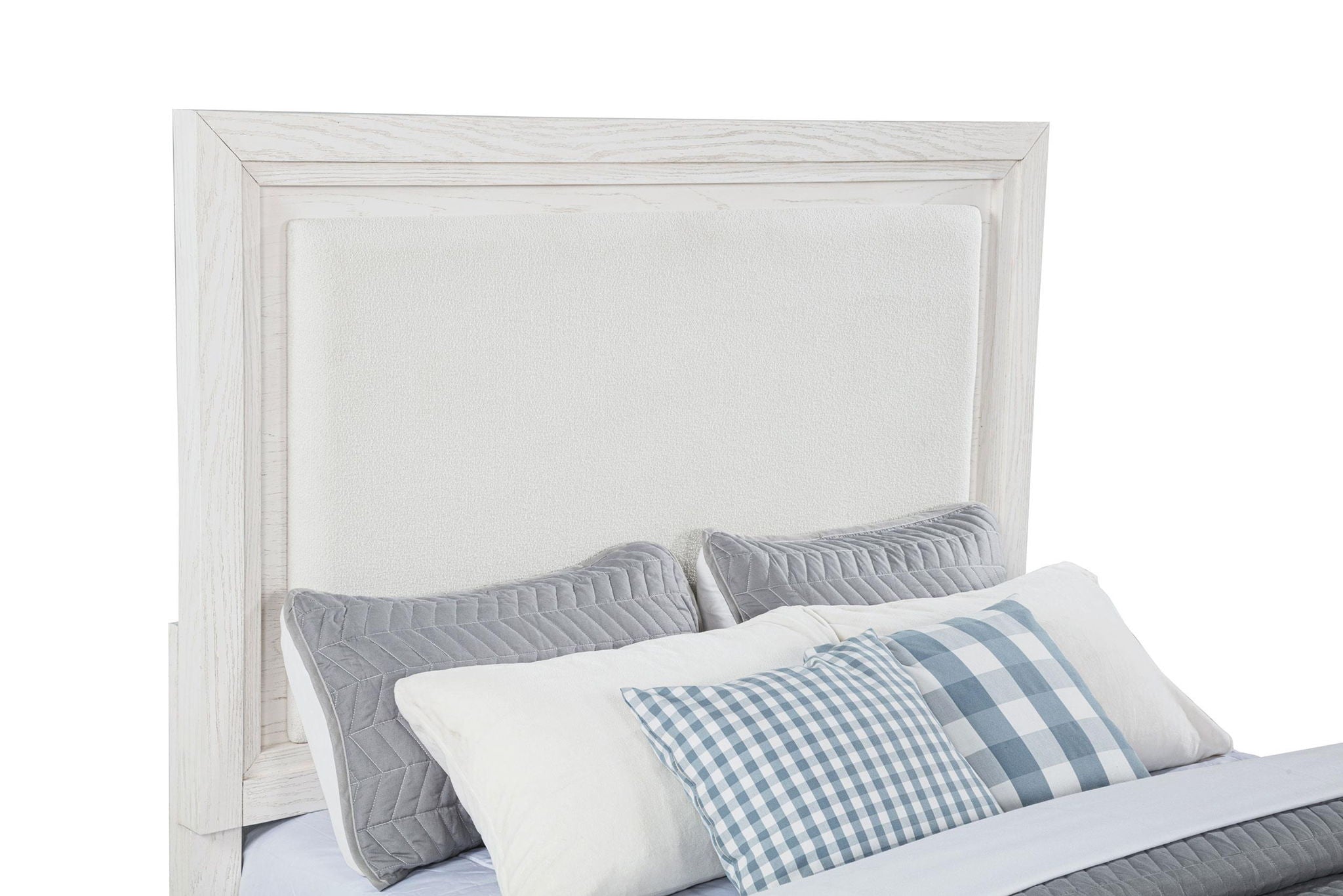 Marielle 4-piece Queen Bedroom Set Distressed White