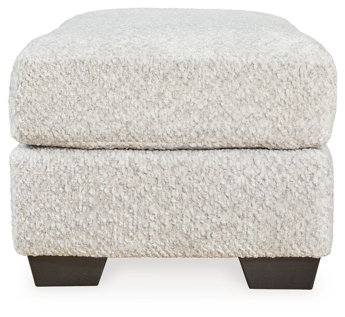 Signature Design by Ashley® Brebryan - Flannel - Ottoman | Meri Furniture