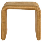 Juanita - Square Woven Rattan End Table - Natural