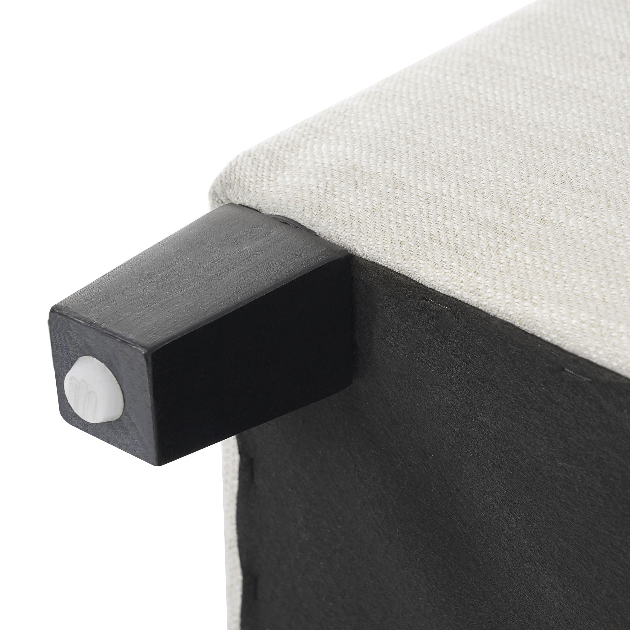 Upholstered Storage Ottoman Bench