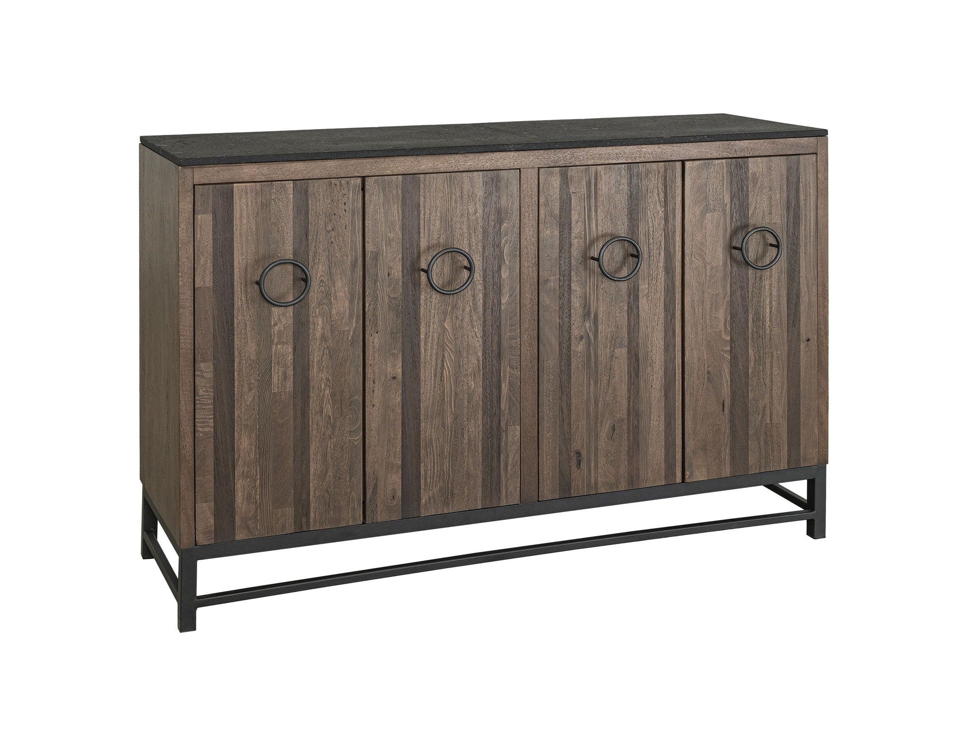 International Furniture Direct Ebano - Console - Brown | Meri Furniture