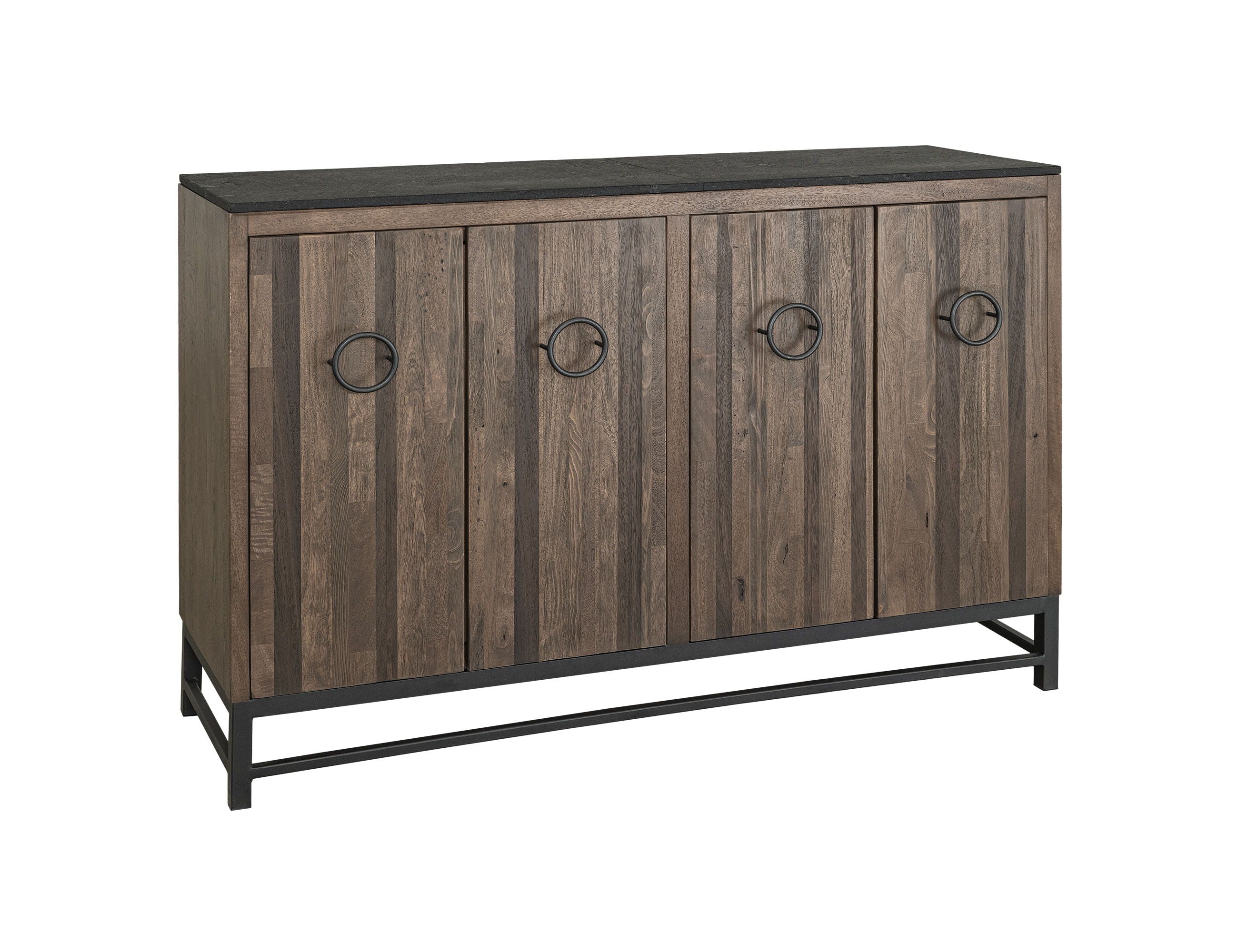 International Furniture Direct Ebano - Console - Brown | Meri Furniture