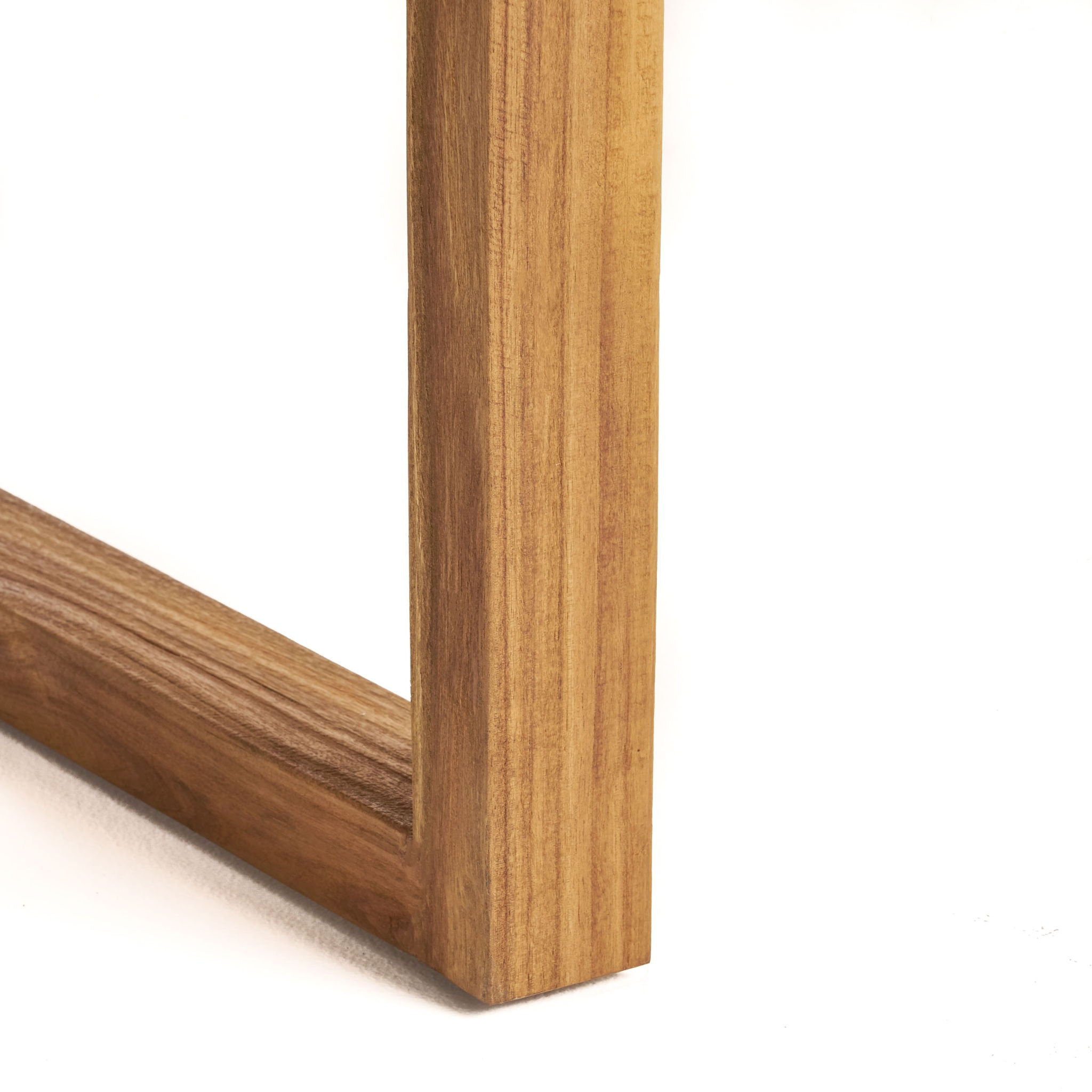 Outdoor Acacia Wood Dining Table, Sandblast Finish