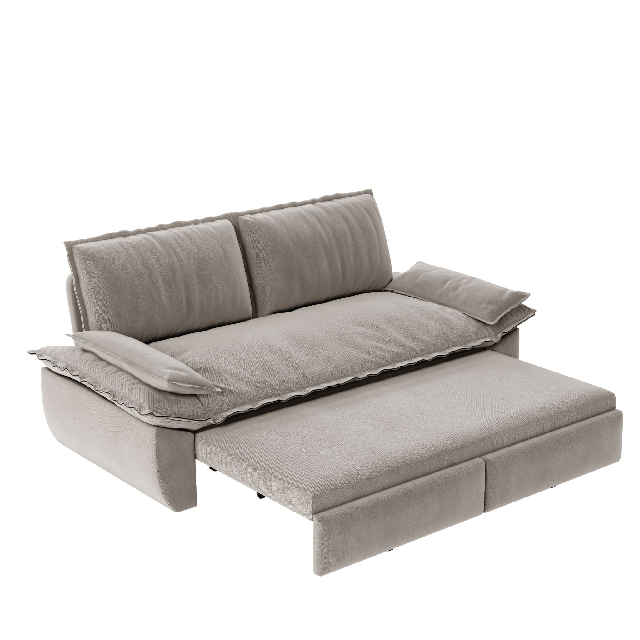 Queen Pull Out Sofa Bed, 3 In 1 Convertible Sleeper Sofa