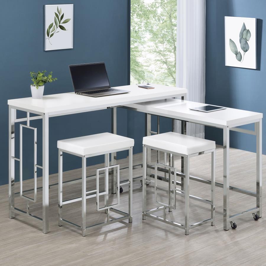 Coaster Fine Furniture Jackson - Multipurpose Counter Height Table Set | Meri Furniture