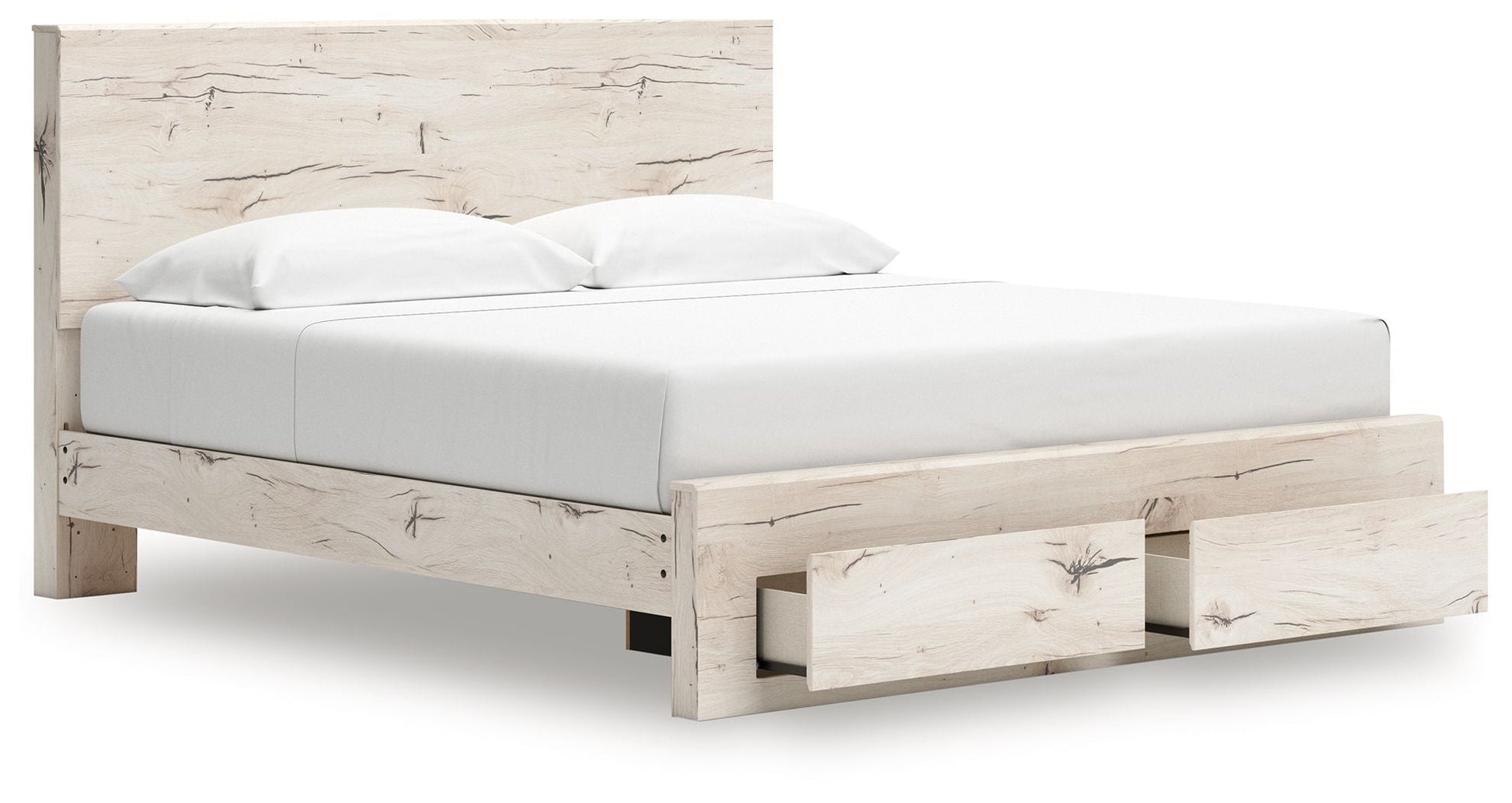Signature Design by Ashley® Lawroy - Panel Bed With Storage | Meri Furniture