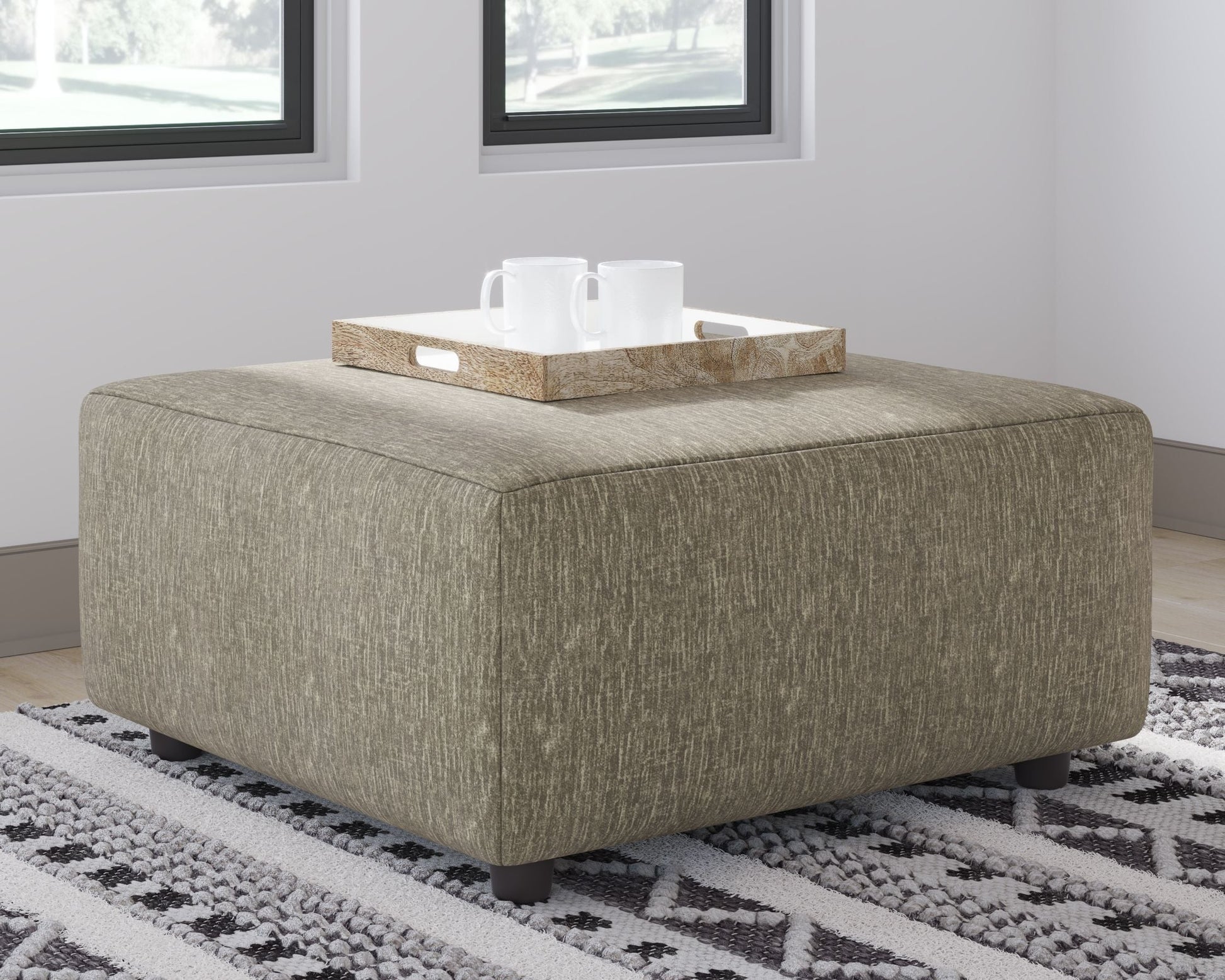 Ashley Furniture Hoylake - Chocolate - Ottoman | Meri Furniture