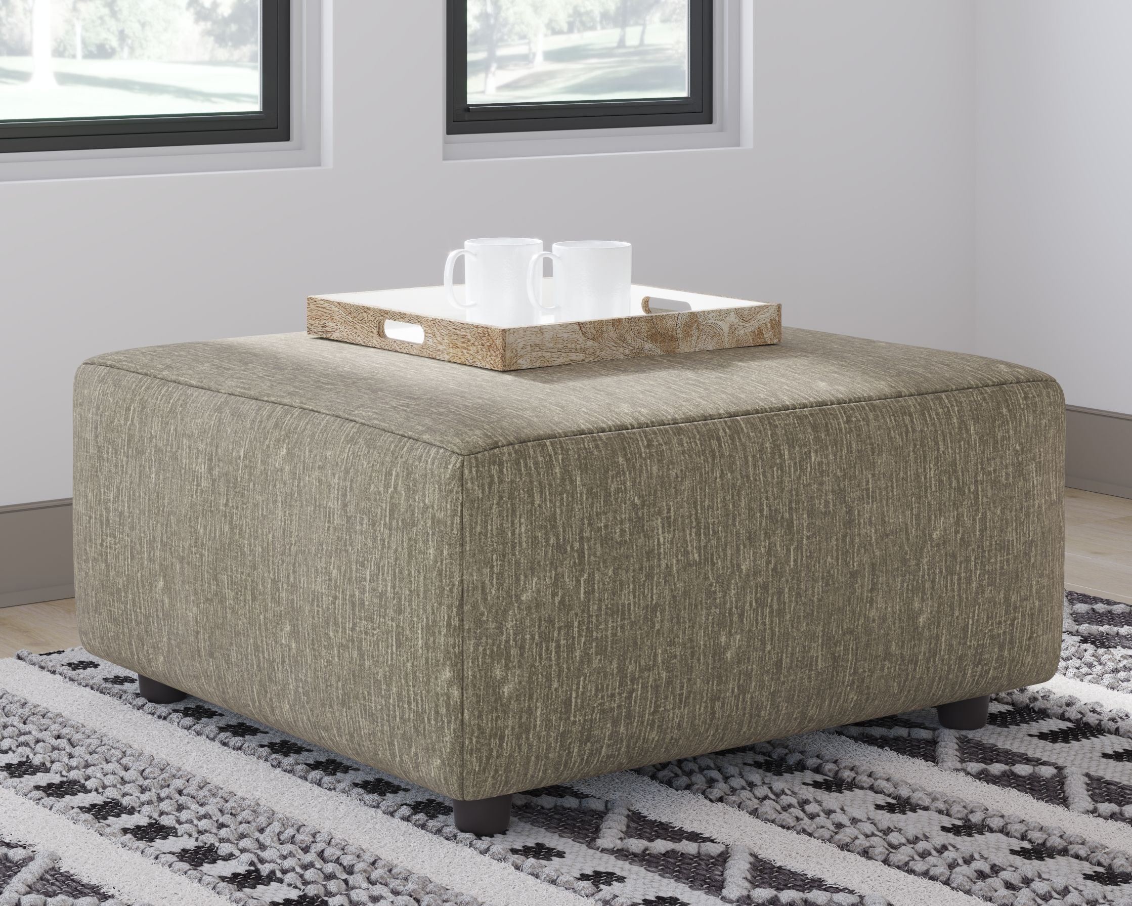 Ashley Furniture Hoylake - Chocolate - Ottoman | Meri Furniture