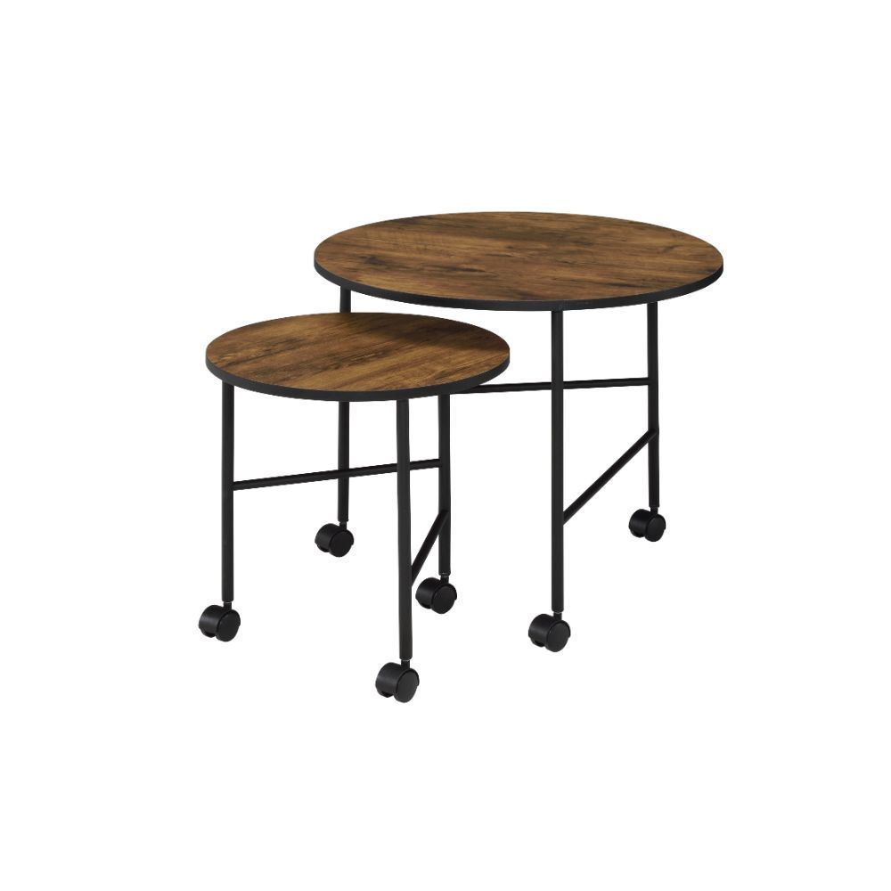 ACME Oblis - Coffee Table - Vintage Oak | Meri Furniture