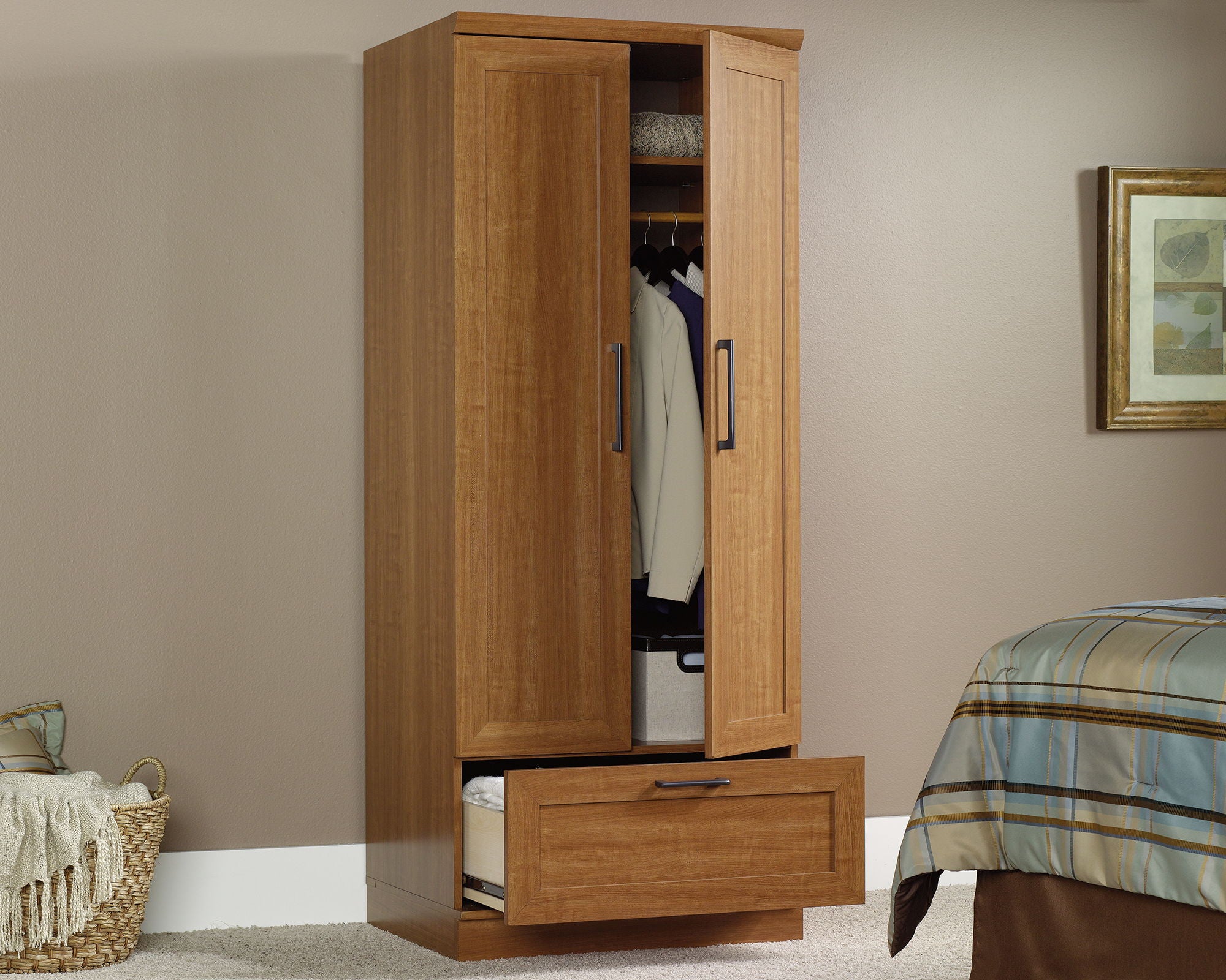 Wardrobe/Storage Cabinet Sienna Oak