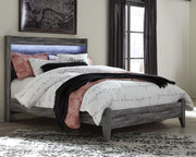 Signature Design by Ashley® Baystorm - LED Panel Bed | Meri Furniture