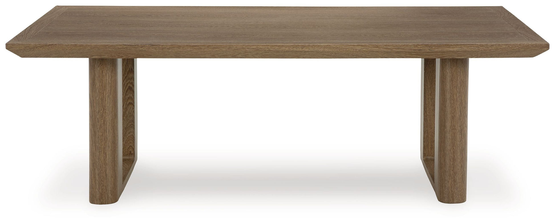 Signature Design by Ashley® Serene Bay - Dark Brown - Rectangular Cocktail Table | Meri Furniture