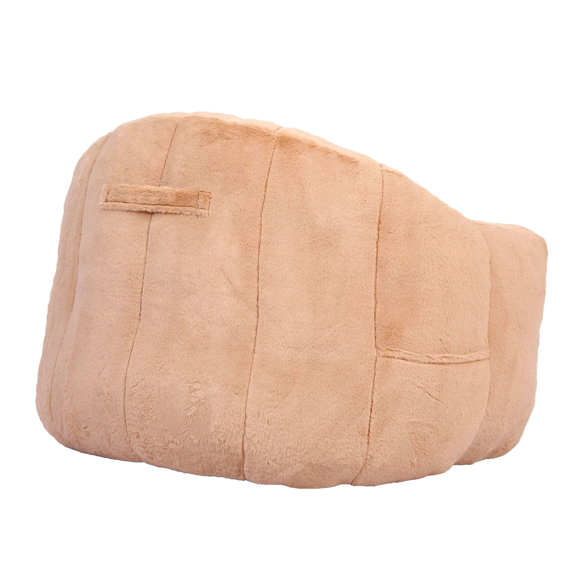 Beanbag Chair, Beanbag Sofa Chair With Armrests Stuffed High Density Foam