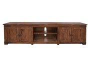 International Furniture Direct Parota - TV Stand - Cinnamon Brown | Meri Furniture