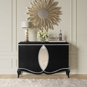 ACME Console Cabinet - Black | Meri Furniture