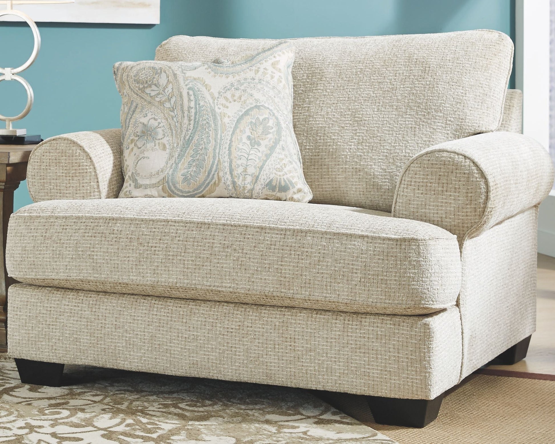Ashley Furniture Monaghan - Sandstone - Chair And A Half | Meri Furniture