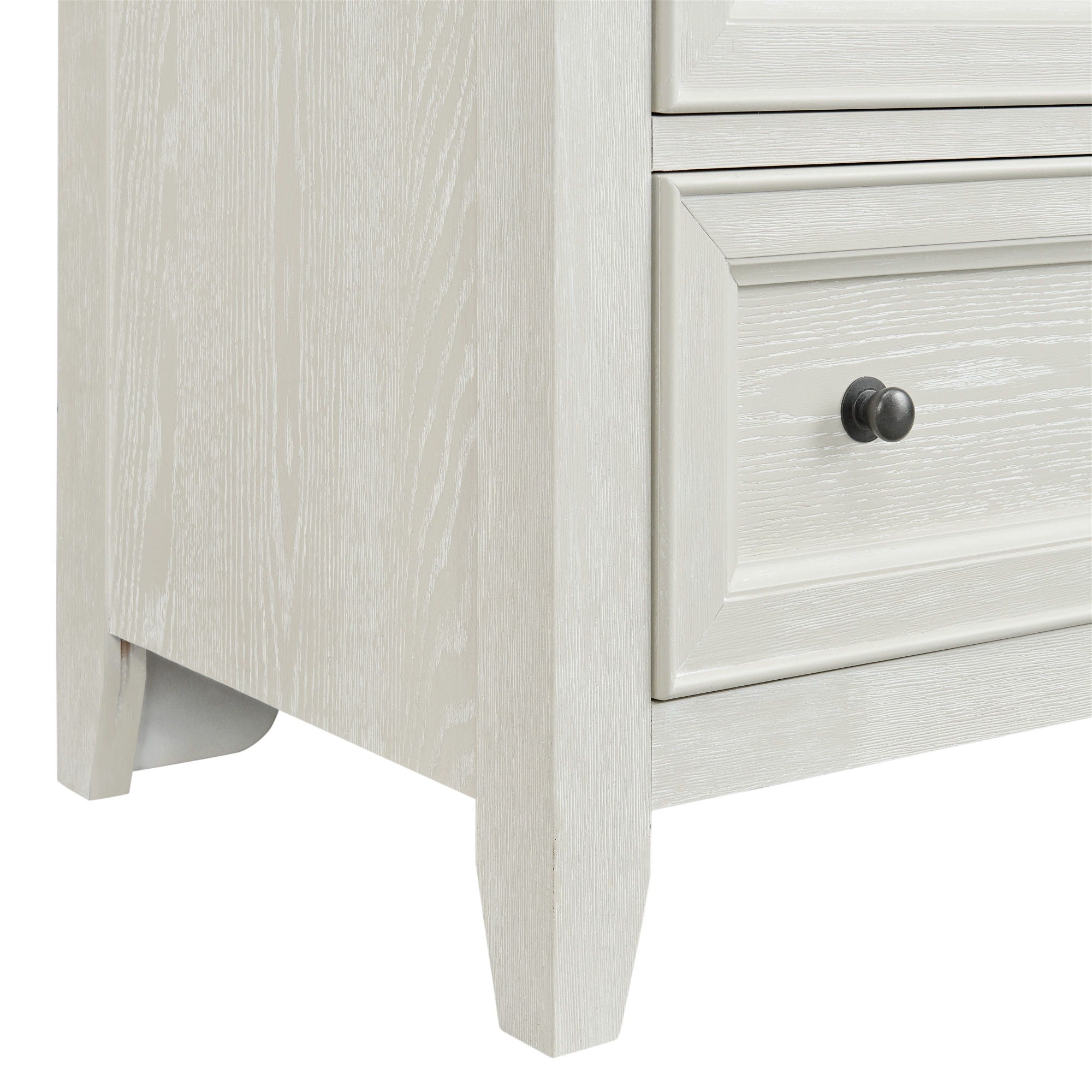 8 Drawer Dresser With Framed Fronts And Smooth Metal Glides