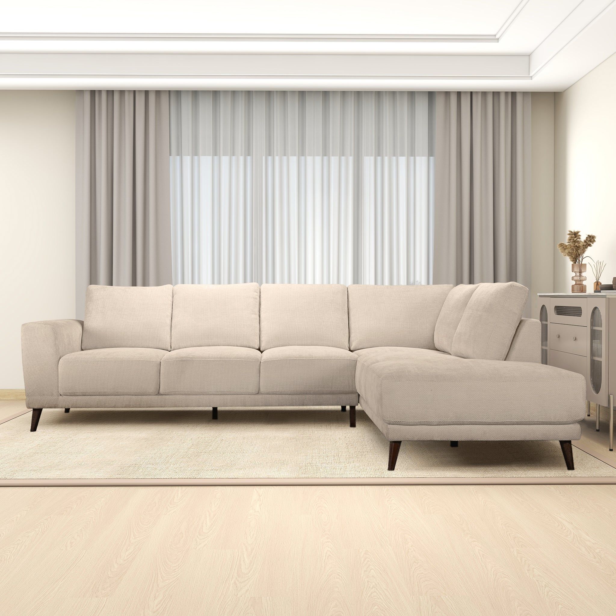 Amara - Comfortable Sectional Sofa