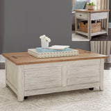 Liberty Furniture Farmhouse Reimagined - 3 Piece Table Set - White | Meri Furniture