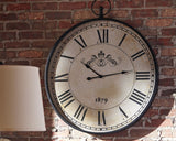 Augustina - Antique Black - Wall Clock