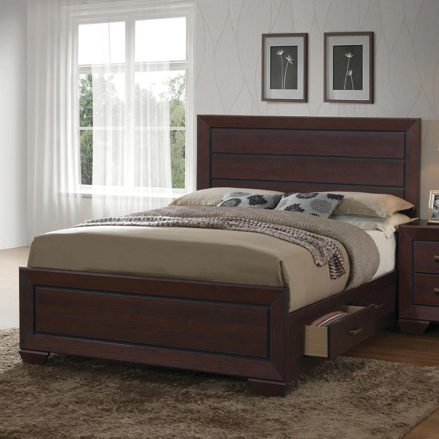 Coaster Fine Furniture Kauffman - Wood Storage Panel Bed | Meri Furniture