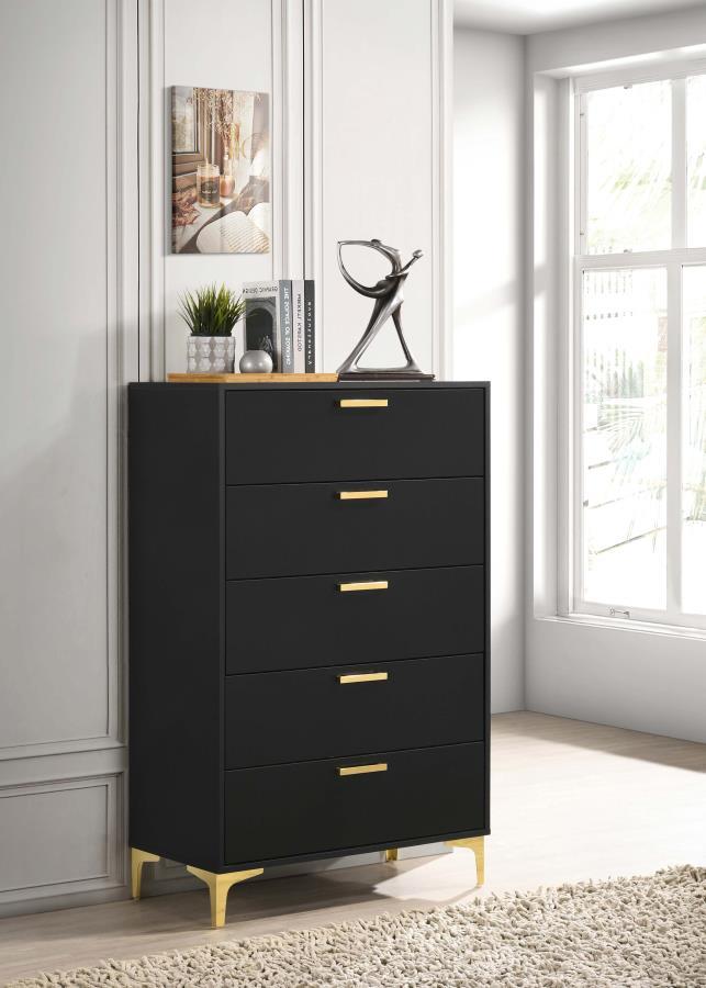 Coaster Fine Furniture Kendall - 5-Drawer Bedroom Chest | Meri Furniture