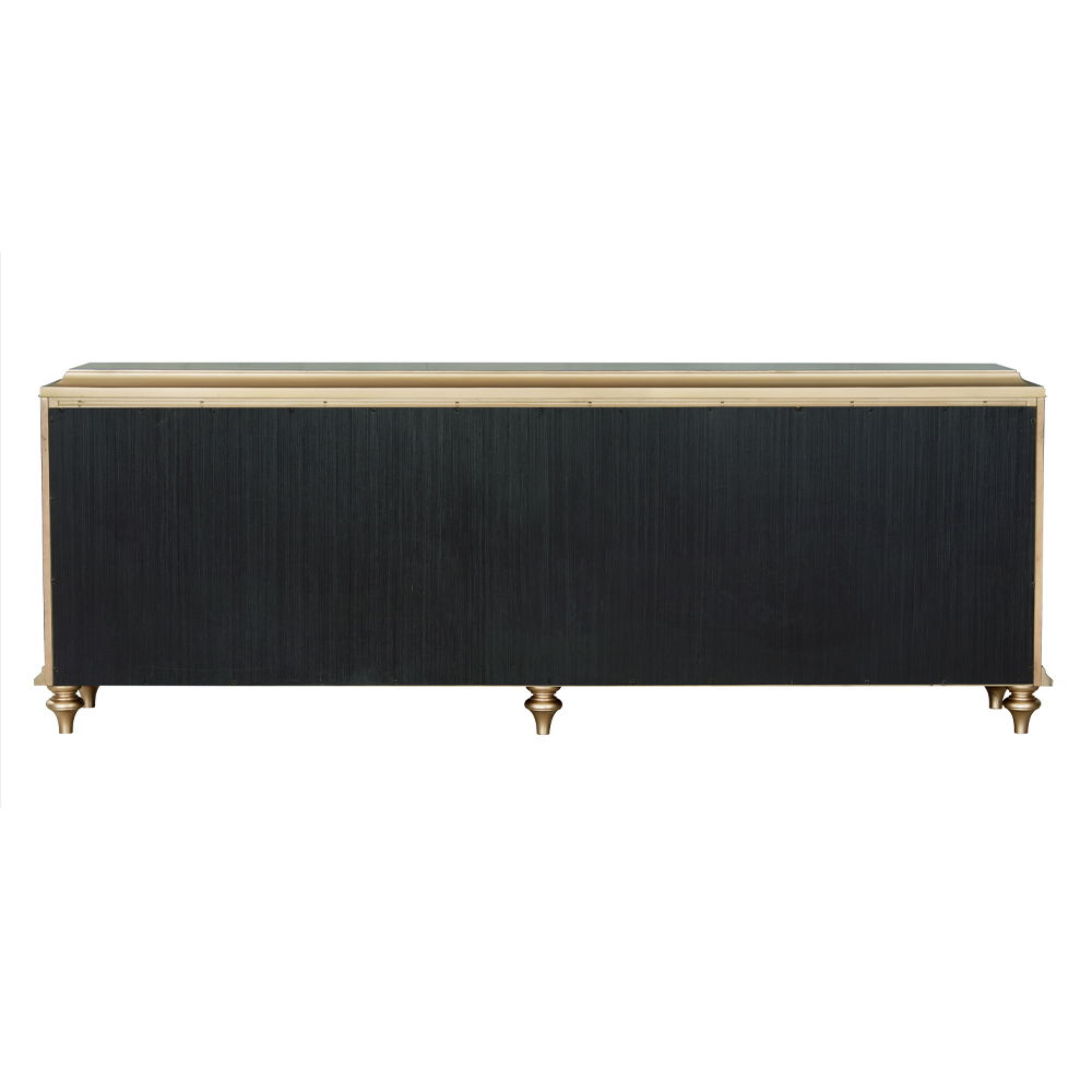 ACME Console Cabinet - Light Brown | Meri Furniture