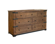 International Furniture Direct Parota - Dresser - Cinnamon Brown | Meri Furniture