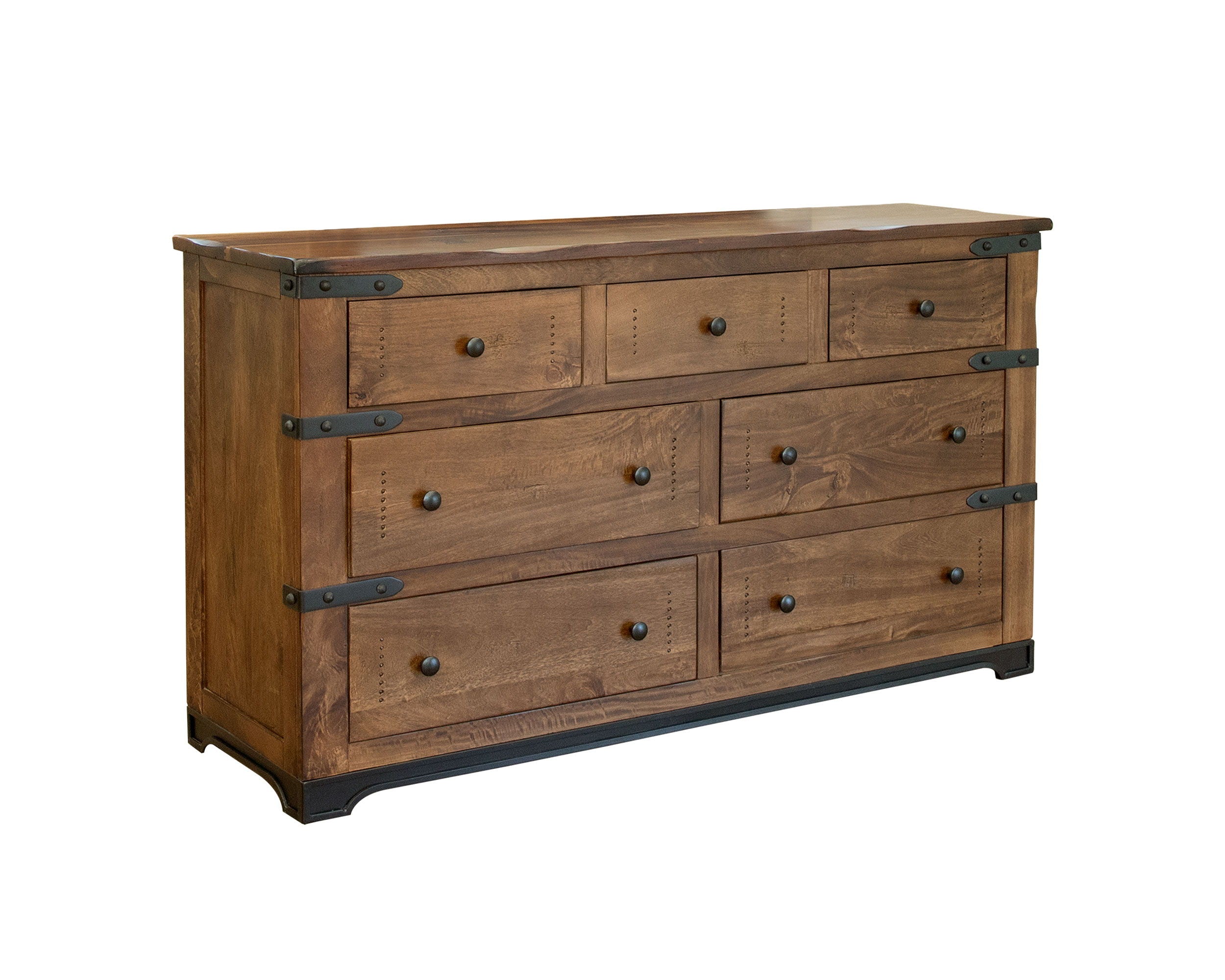 International Furniture Direct Parota - Dresser - Cinnamon Brown | Meri Furniture