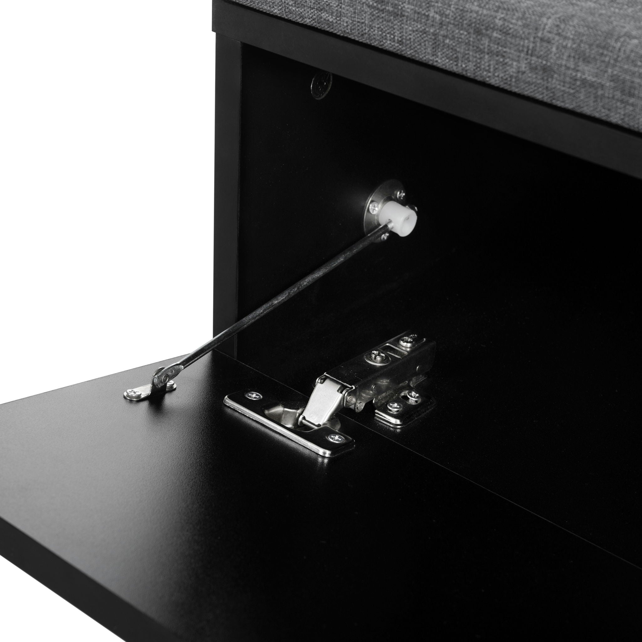 Elegant 2 In 1 Shoe Cabinets With Soft Cushion Versatile Shoe Rack Organizer With Adjustable Shelves