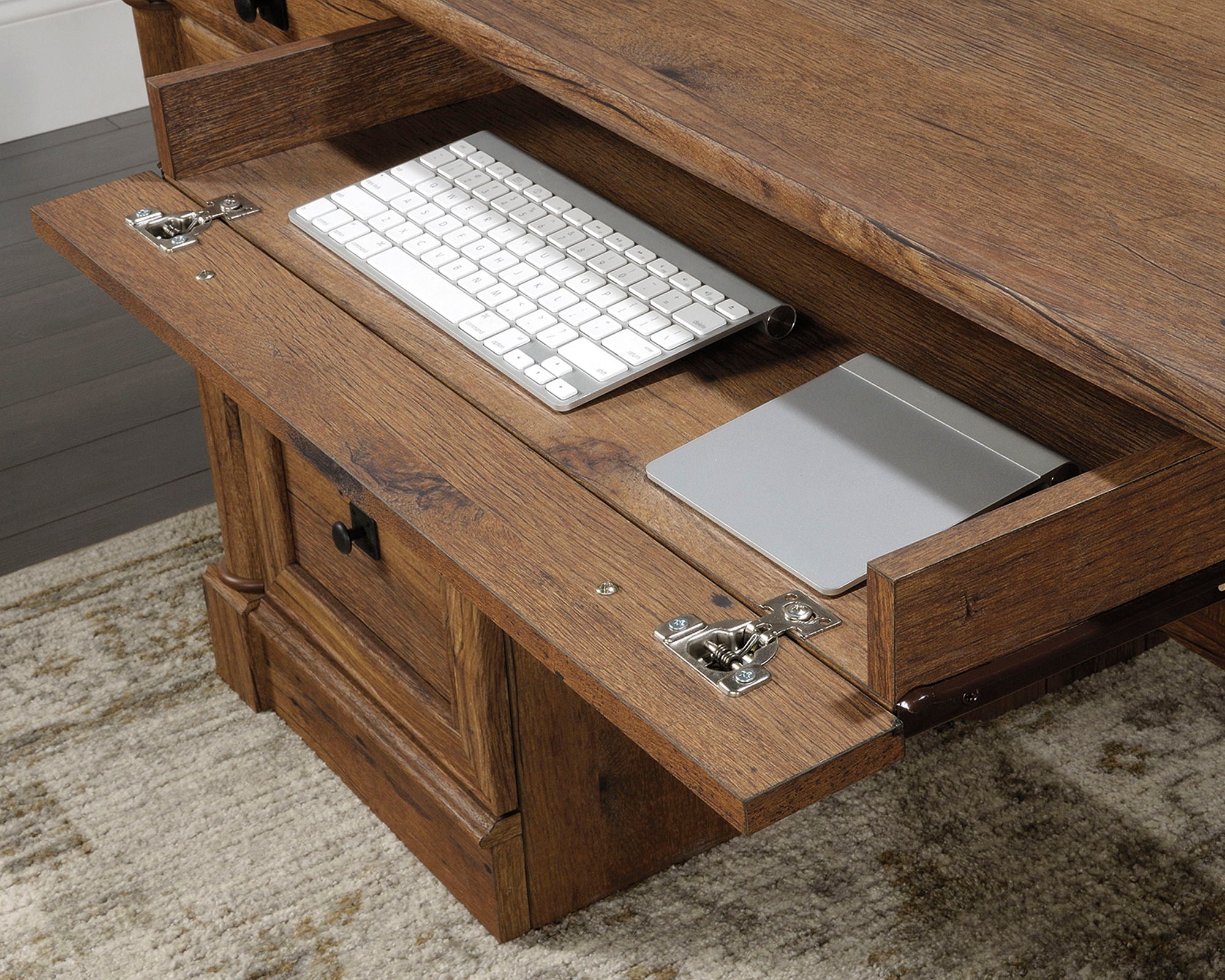 Palladia Executive Desk Vintage Oak