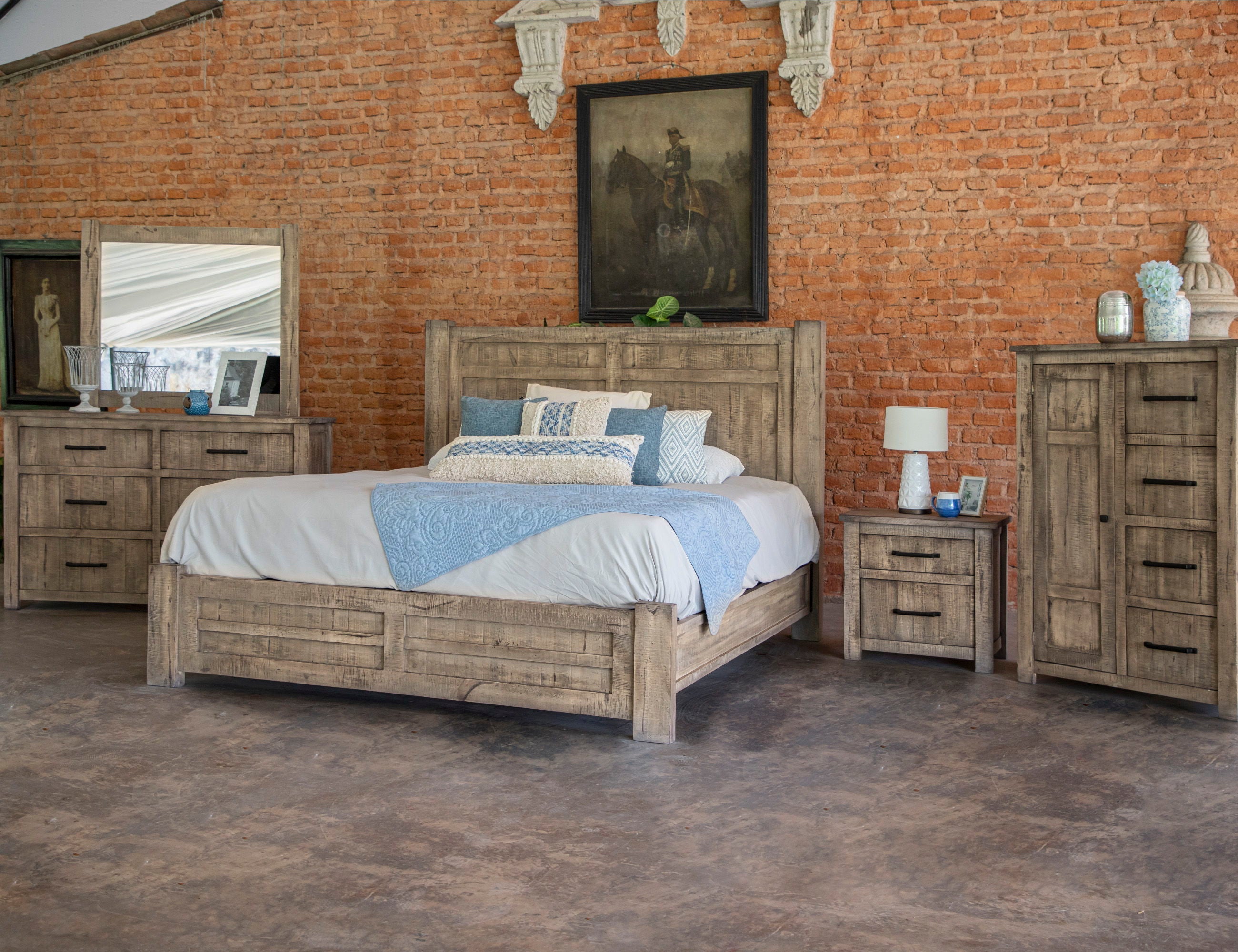 International Furniture Direct Cozumel - Chest - Ligh Brown | Meri Furniture