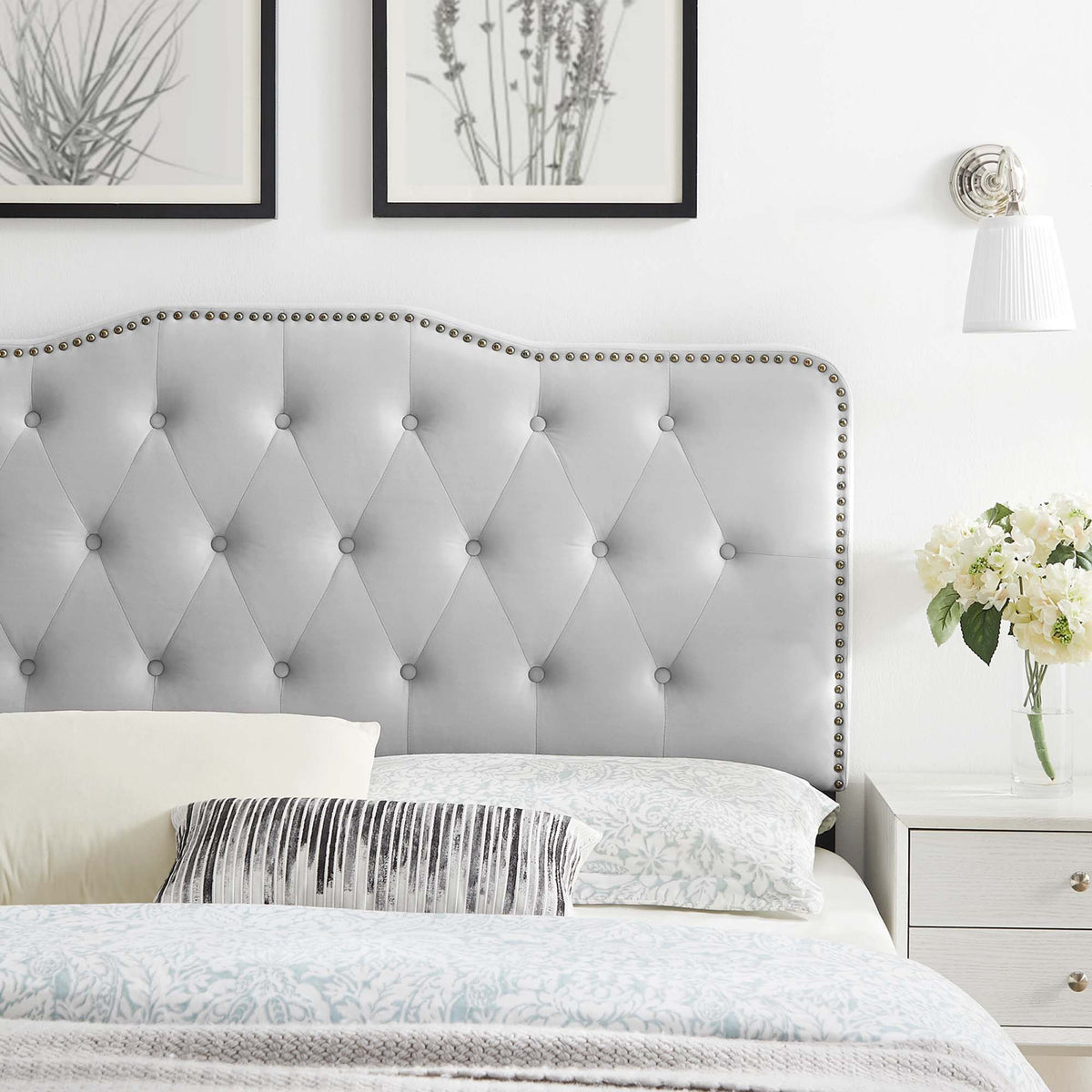 Sophia Tufted Performance Velvet King/California King Headboard by Modway