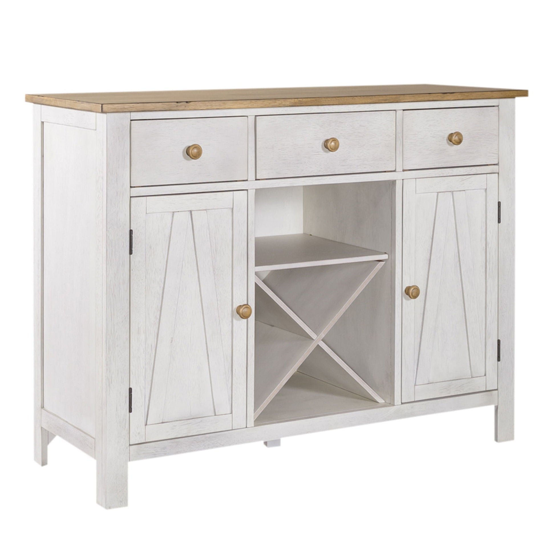 Liberty Furniture Lindsey Farm - Server | Meri Furniture