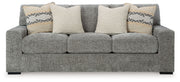 Signature Design by Ashley® Dunmor - Graphite - Sofa | Meri Furniture