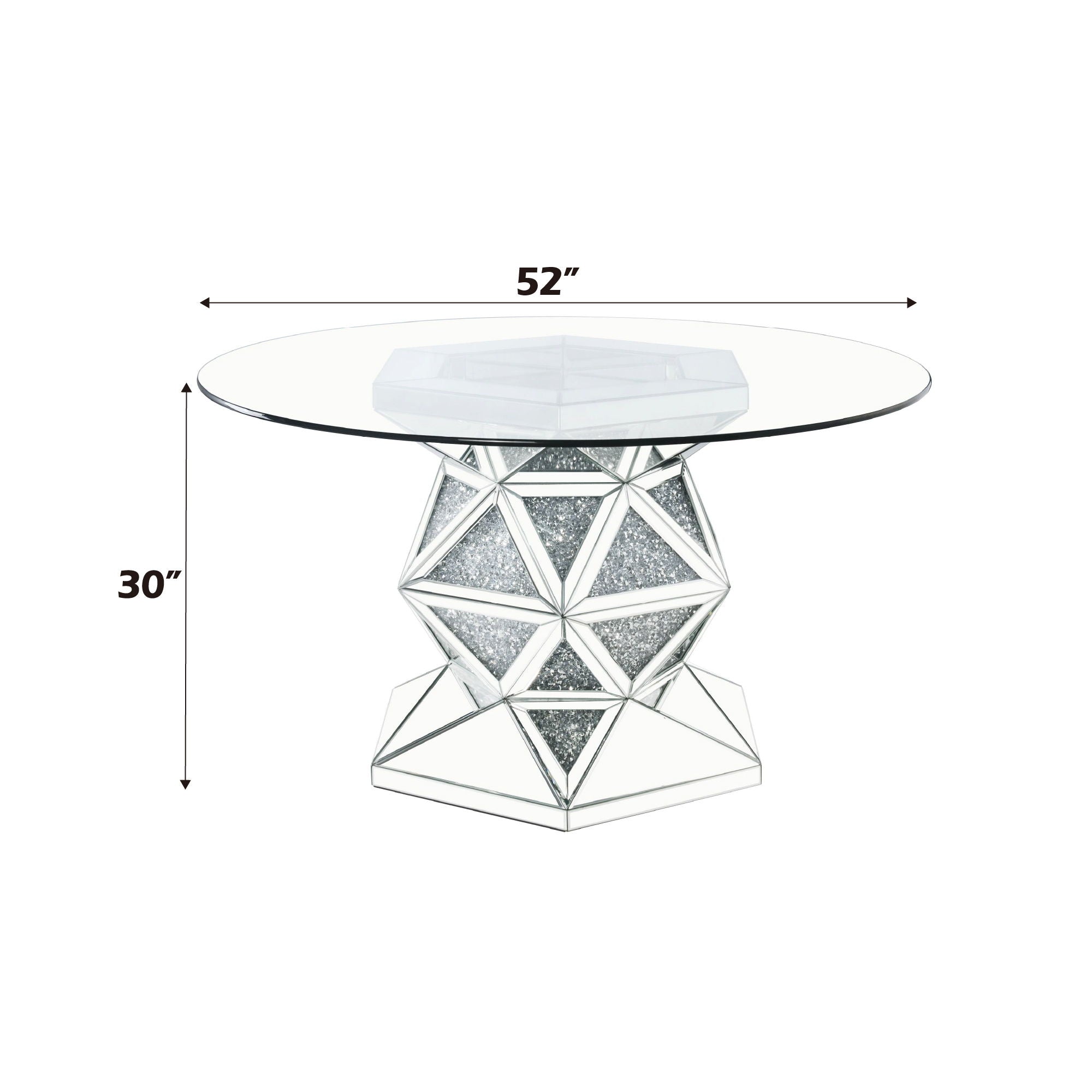 Noralie - Dining Table - Silver