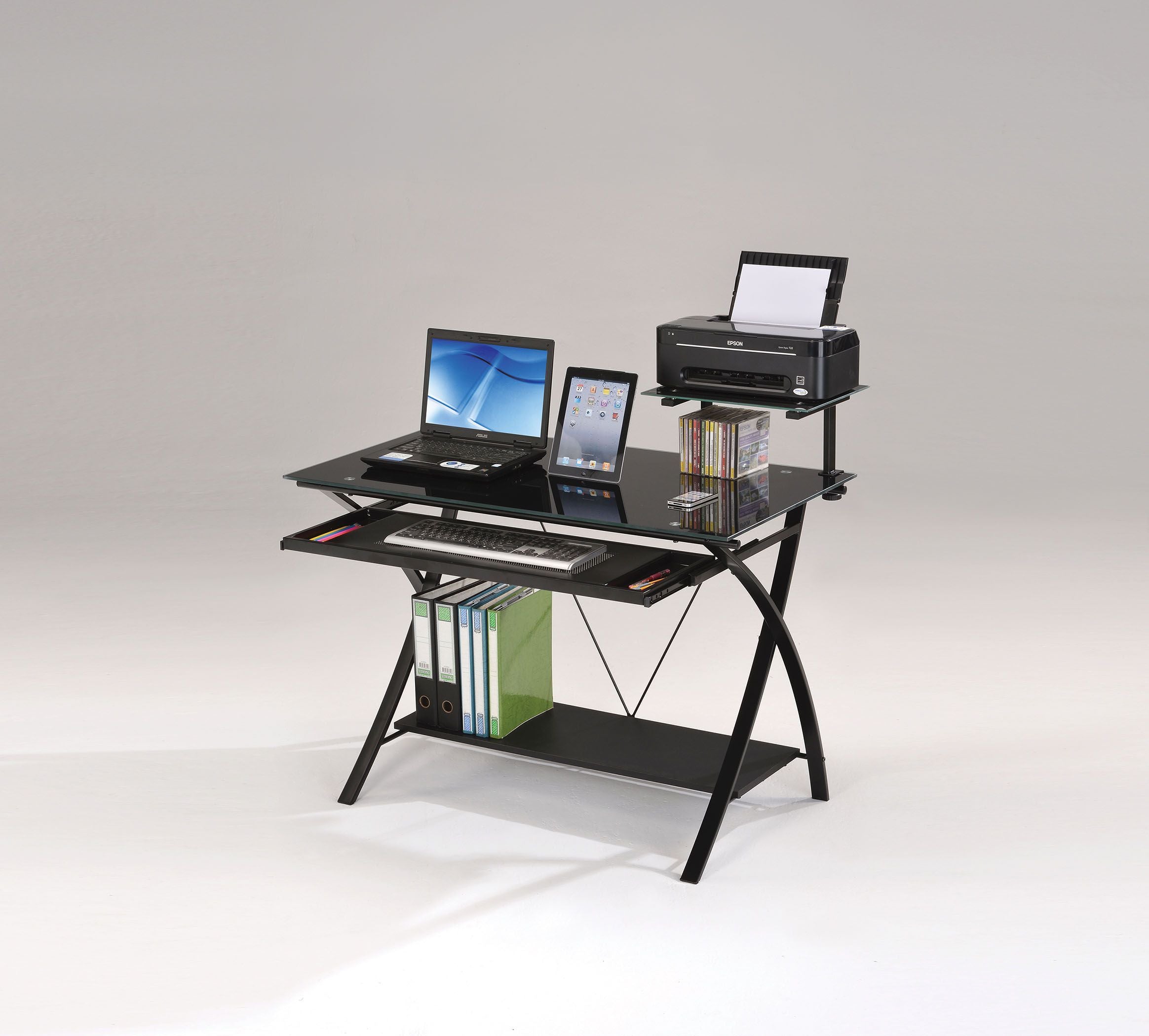 ACME Erma - Desk - Black | Meri Furniture