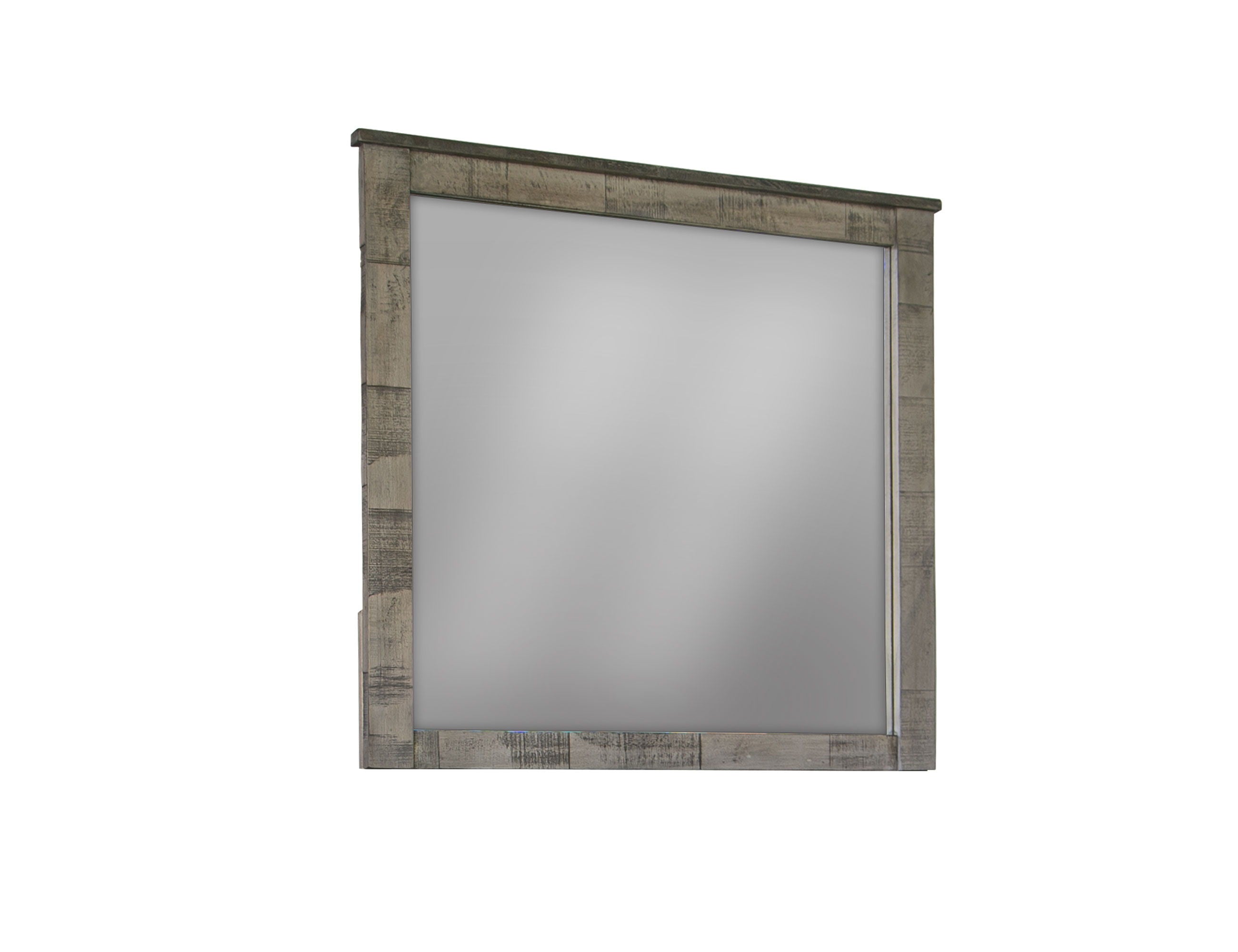 International Furniture Direct Yellowstone - Mirror - Light Brown | Meri Furniture