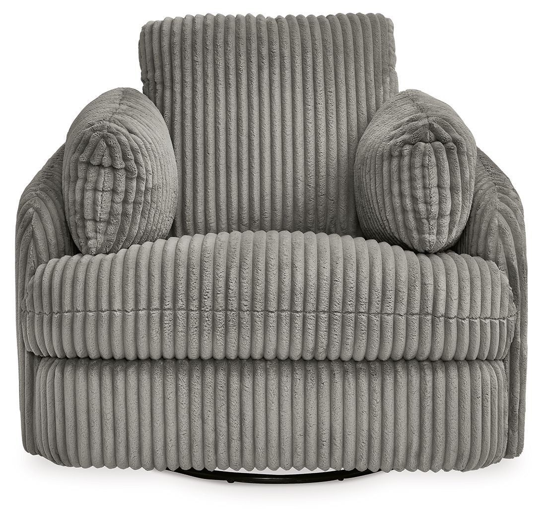 Signature Design by Ashley® Tie-breaker - Swivel Glider Recliner | Meri Furniture